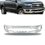 Front Chrome Bumper for Ford Ranger (2019â2023) with Sensor Holes