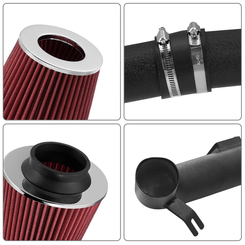 Cold Air Intake System Kit for Honda Civic 1.8L (2006–2011) - Black Filter