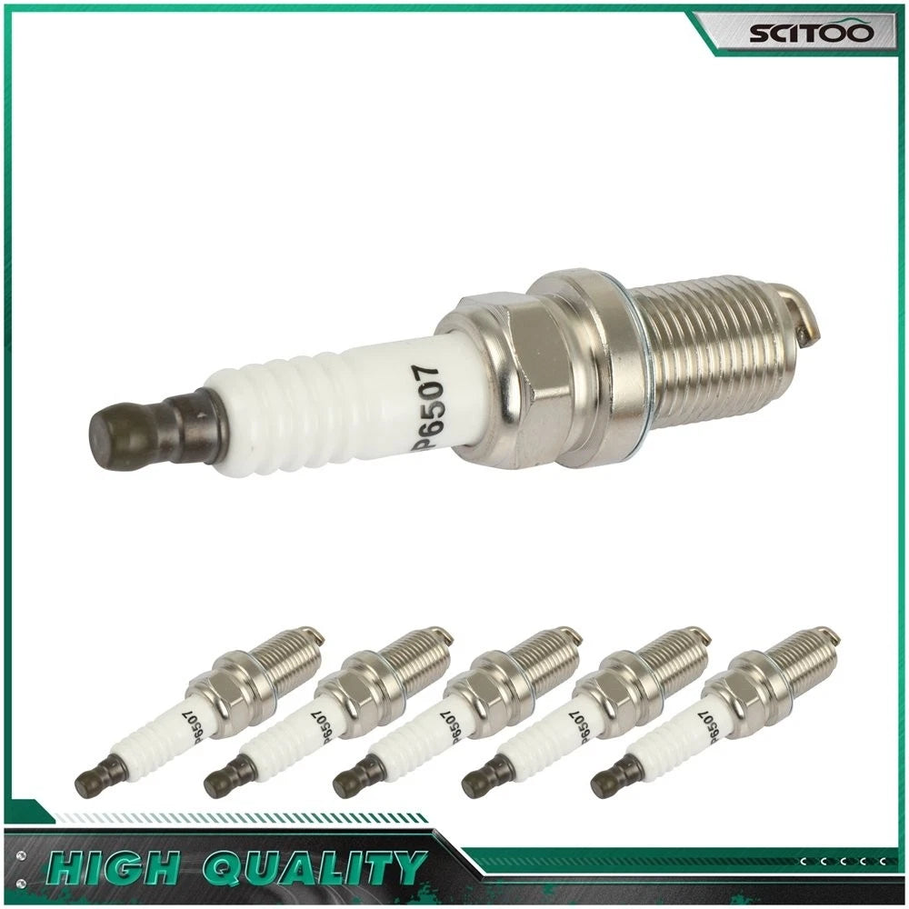 Set of 6 Iridium Spark Plugs for Nissan Pathfinder D21 (1990–1995)