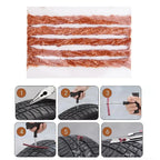 Tire Repair Kit Tubeless Rubber Strips for Quick Fixes