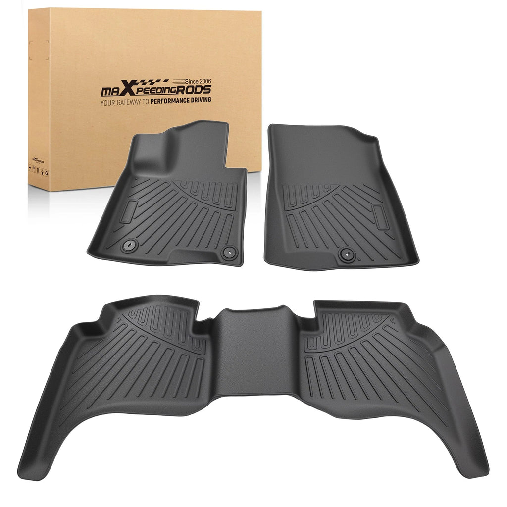 Set of 4 TPE All Weather Anti-Slip Carpet Floor Mats for Hyundai Santa Cruz (2022–2025)