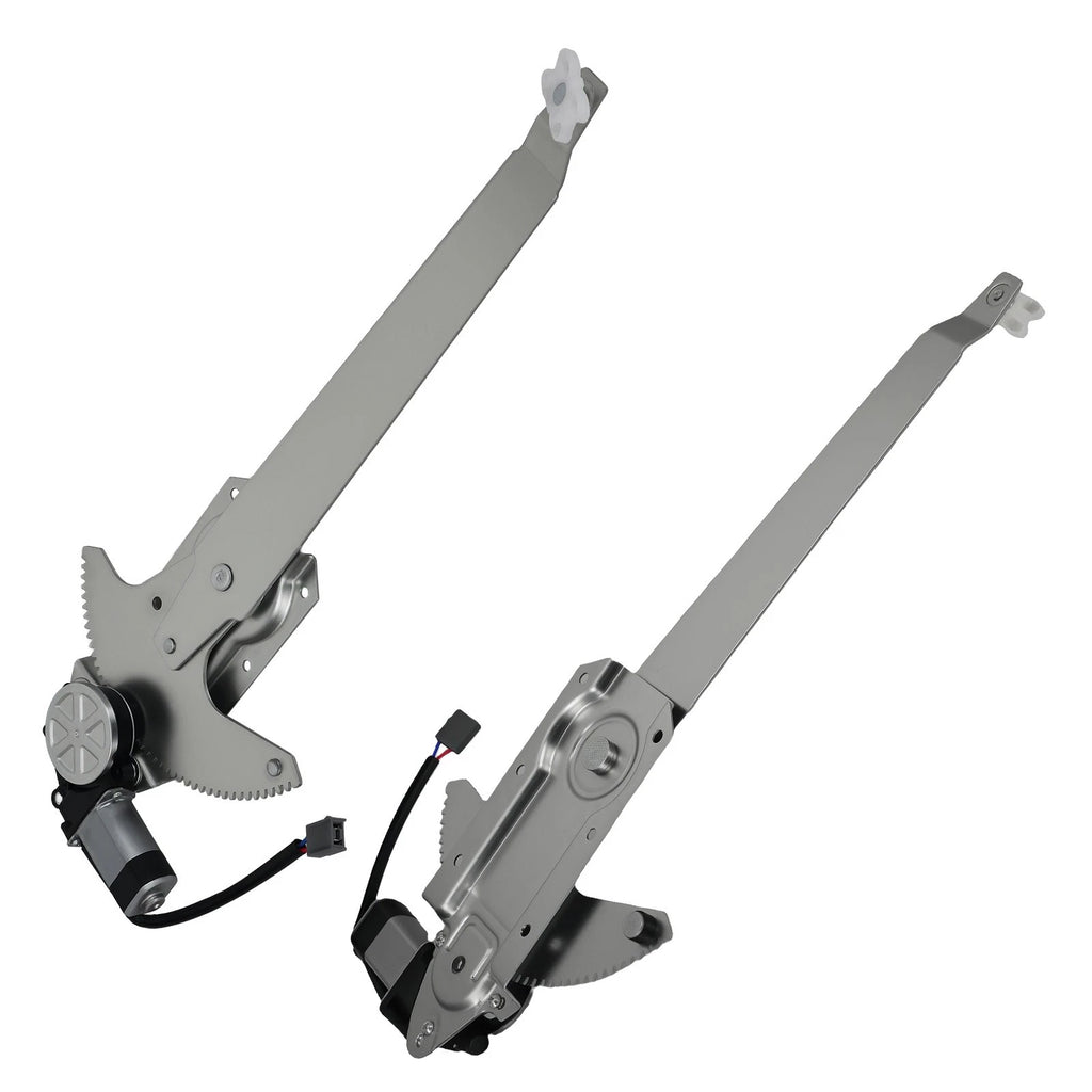 Set of 2 Window Regulators w/Motor for Ford Bronco F100 F150 F250 F350
