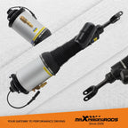 Pair Front Air Suspension Shock Struts for Bentley Continental GT (2004-2020)