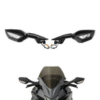 LED Turn Signal Rear View Side Mirrors for Kawasaki Ninja H2 (2015–2024)