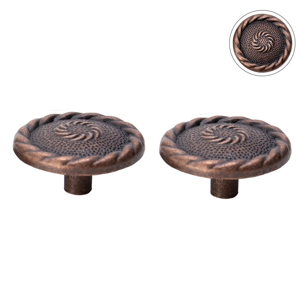 Set of 10 Vintage Drawer Knobs for Cabinet Pulls (Universal Fit)