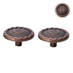 Set of 10 Vintage Drawer Knobs for Cabinet Pulls (Universal Fit)