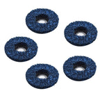 Set of 5 Poly Strip Discs for Angle Grinder (4.5'' x 7/8'')