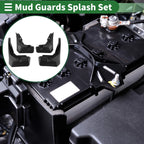 Mud Flaps Splash Guards for Ford Focus (2019–2022) W/ Mount Accessories