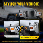 LED Bumper Side Marker Light for Jeep Wrangler TJ (1997–2006)