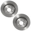 2X Brembo Rear Dimpled Slotted Brake Disc Rotors for BMW 135i (E82 E88)