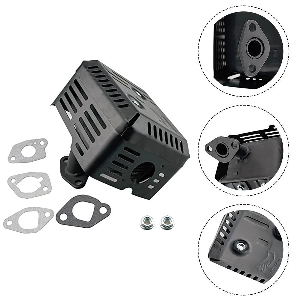 Exhaust Muffler Kit for Honda GX160, GX200