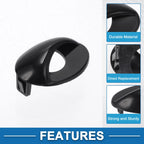 Front Right Headlight Washer Nozzle Cap for BMW M3 (2008–2013) Unpainted Black