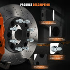 2X 1.5" Wheel Adapters 8x170 to 8x6.5 for Ford F-250 F-350 (1999–2023)