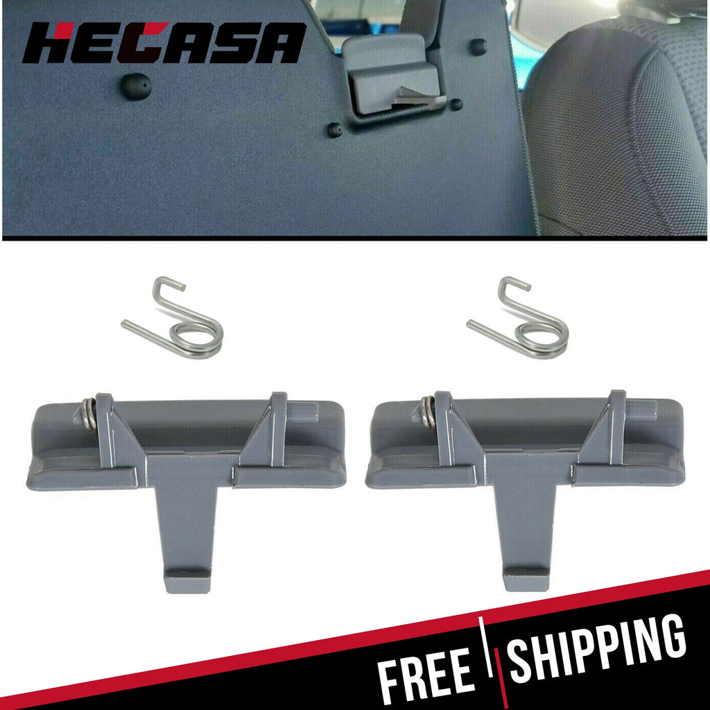 2X Gray Center Console Jump Seat Lid Latch for Ford F-150 (2010–2018)