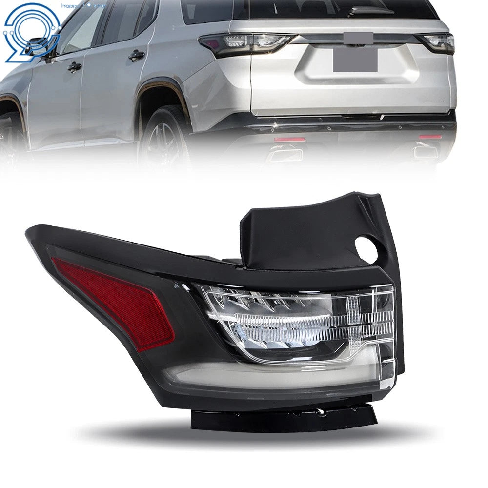 Left Driver Outside Tail Light for Chevrolet Traverse (2018–2020)