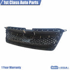 Front Upper Grille with Glossy Black Trim for Subaru Crosstrek (2016–2017)