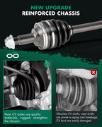 AWD Front Left CV Axle Assembly for Lexus IS250 (2006–2010)