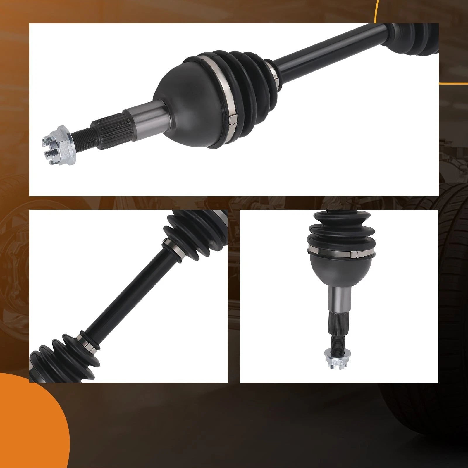 Rear Left Complete CV Joint Axle for Can-Am Outlander 1000 4X4 EFI (2012)