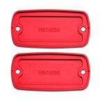 Set of 2 Front Brake & Clutch Master Cylinder Reservoir Caps for Honda CBR1000F (1987–1996)