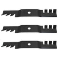 3 Mulching Blades for John Deere 48" Mowers (M113517, M115495, M76466)