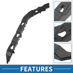 Left Rear Bumper Retainer Bracket No. 866133S000 for Hyundai Sonata (2011–2012)