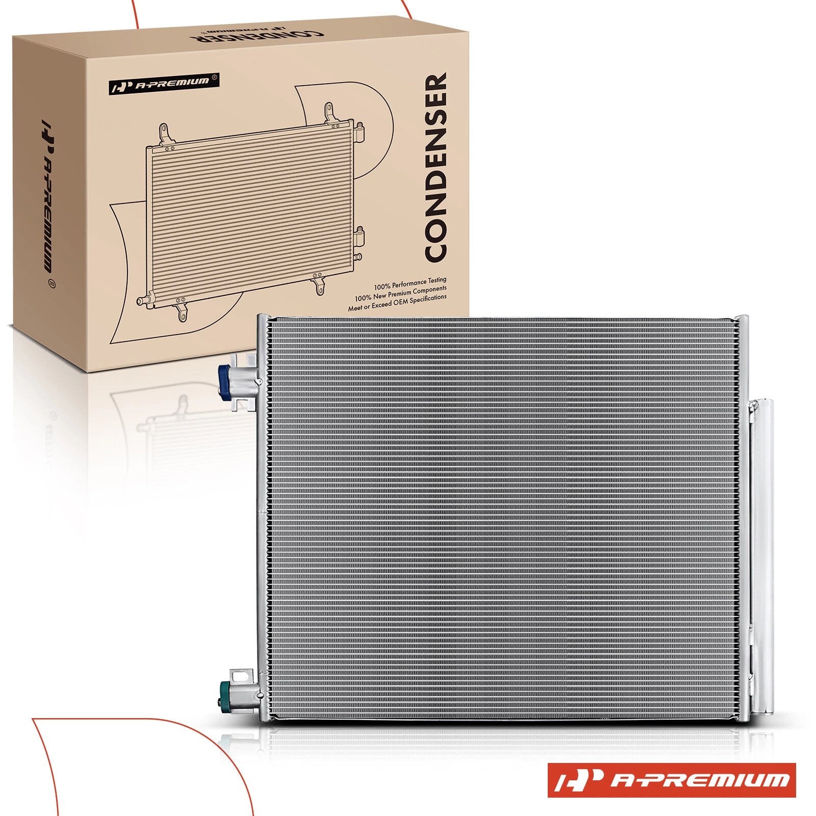A/C Condenser with Receiver Drier for Nissan Rogue Sport (2017–2021)