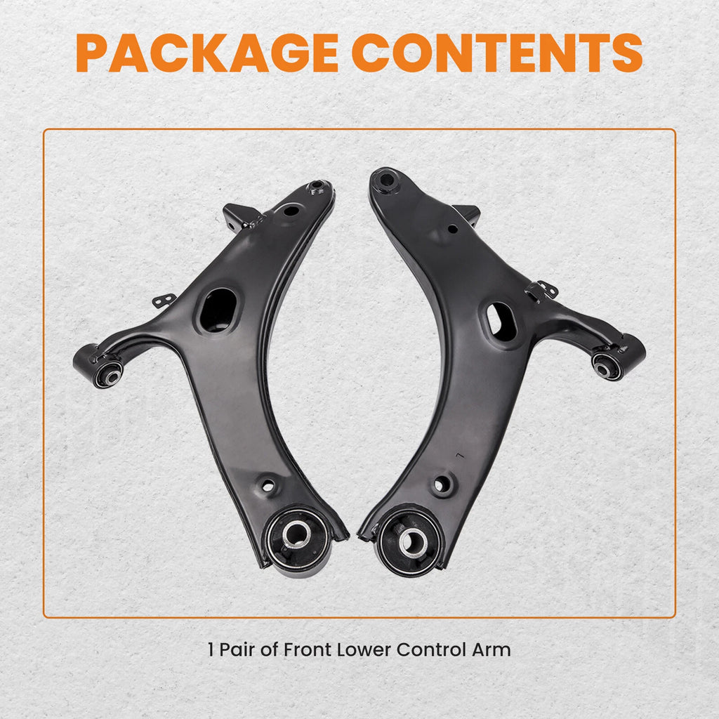 2Pcs Front Lower Control Arms w/Ball Joint for Subaru Impreza Forester (2009–2013)