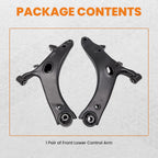 2Pcs Front Lower Control Arms w/Ball Joint for Subaru Impreza Forester (2009–2013)