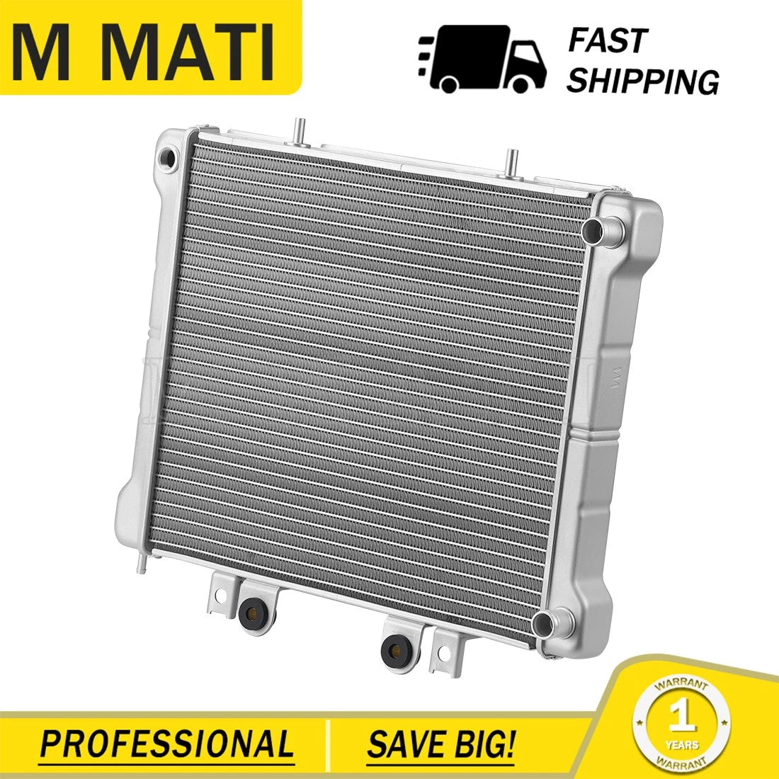 Aluminum Radiator for Polaris Sportsman 600 700 (2002–2006) 1240103 1240203