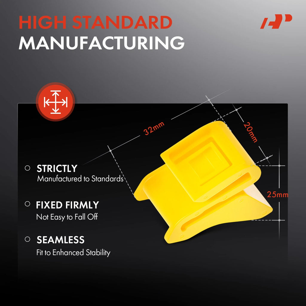 50Pcs 32mm Nylon Rear Bumper Cover Retainer Clip for Nissan Infiniti