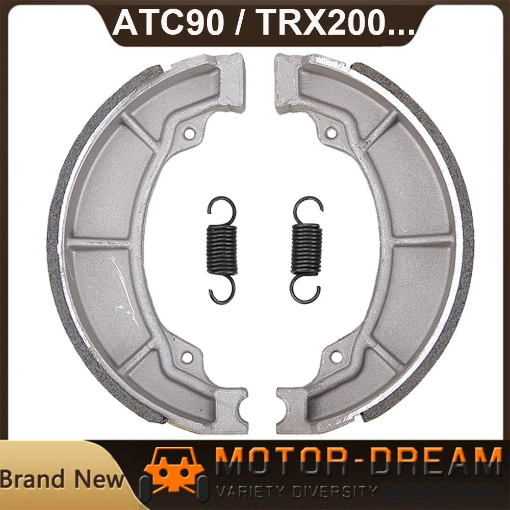 Rear Brake Shoes + Springs for Honda TRX 90 Sportrax (1993–2015)