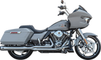 S&S Cycle 2-into-1 GNX Exhaust System for Touring (Race Only, Chrome) 550-1168