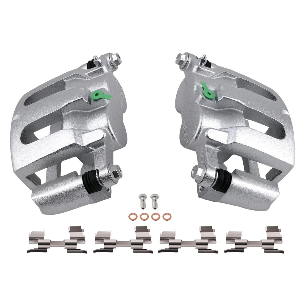 2X Front Disc Brake Calipers for Ford Explorer/Flex/Taurus Lincoln MKS MKT (2009–2019)