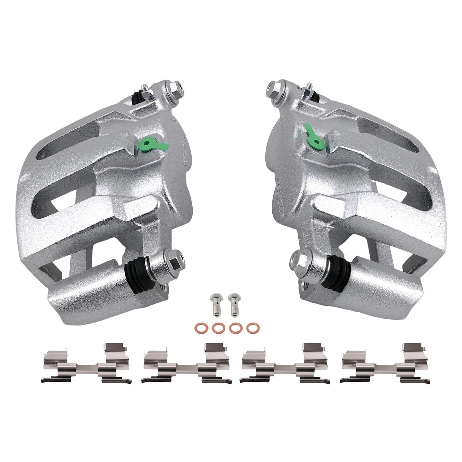 2X Front Disc Brake Calipers for Ford Explorer/Flex/Taurus Lincoln MKS MKT (2009–2019)