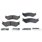 Disc Brake & Semi-Metallic Pad Kit for Ford Expedition (1997–2000)