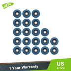 Set of 20 Flap Discs 4.5" for Angle Grinder (Various Grits)