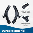 Front Lower Control Arms Kit Ball Joint Assembly for Nissan Rogue (2008–2013)