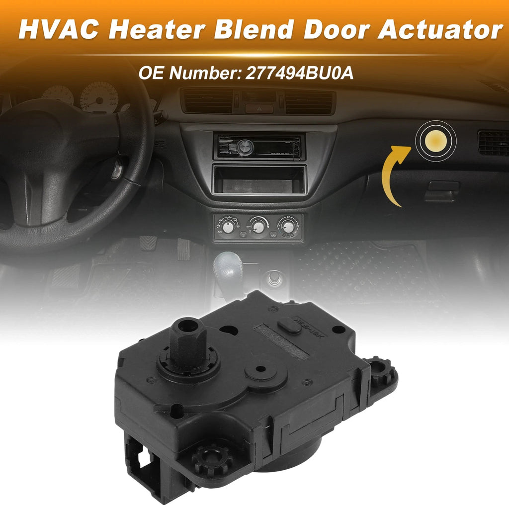 HVAC Heater Blend Door Actuator for Nissan Rogue (2014–2019) 277494BU0A