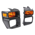 Set of 2 Headlight Trim Bezels for Ford E150 E250 E350 (2008–2014)