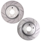 Front Brake Rotors & Pads Kit for Infiniti JX35 (2013), QX60 (2014–2020) D1649