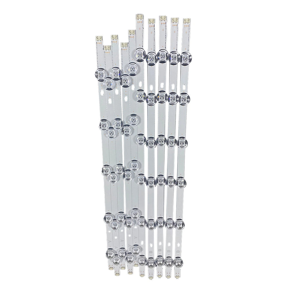 LED Backlight Strips for LG 55LB5900-UV, 55LF6000-UB, 55LF6100-UA