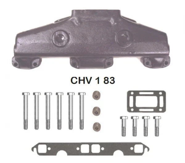 Indmar PCM V8 GM 5.0 & 5.7 Ltr Centre Out Multi Fit Manifold (USA)