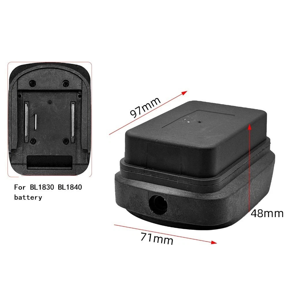 Adapter Connector for BL1830 BL1840 BL1860 18V Power Tools