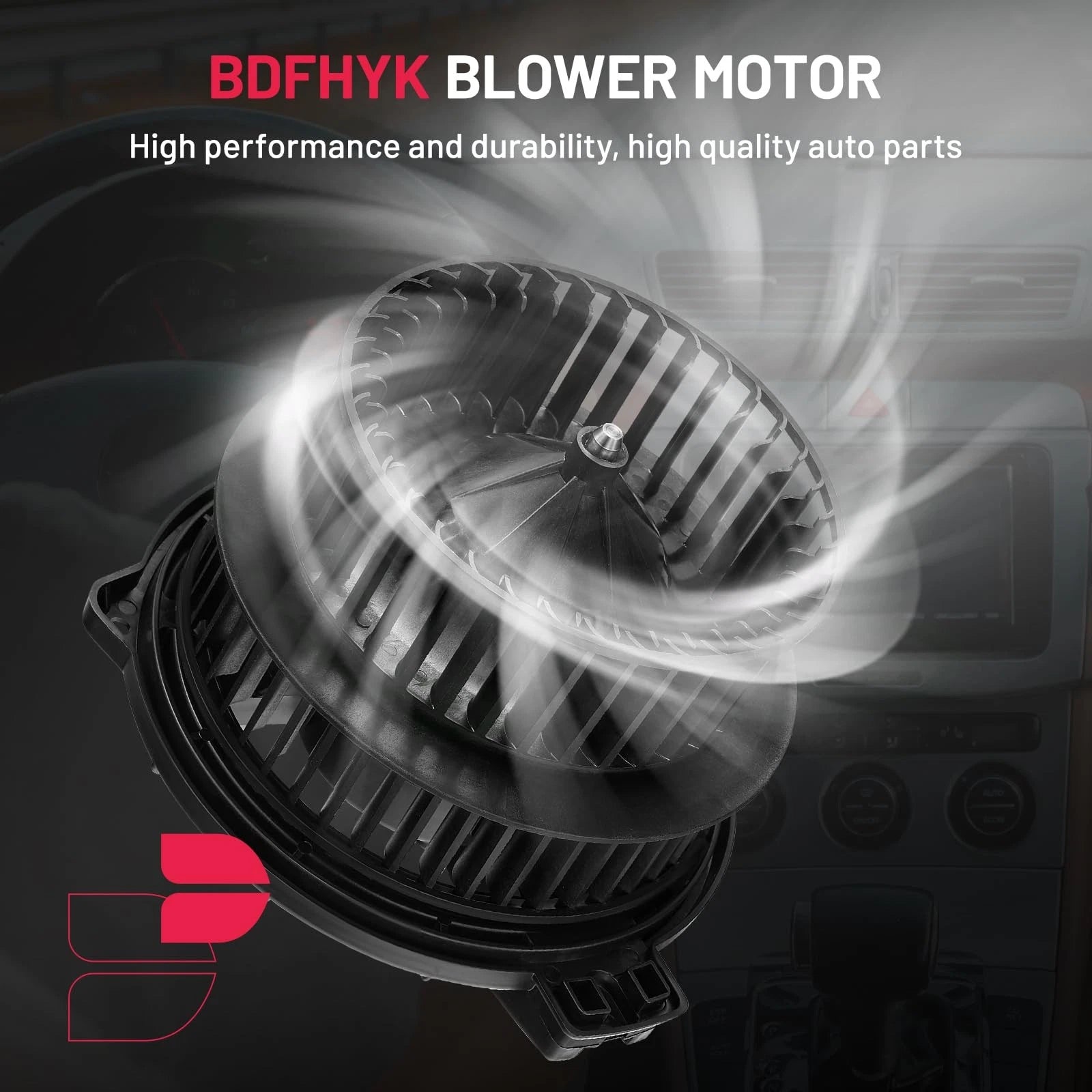 HVAC Heater Blower Motor with Fan for Toyota Prius (2001–2009)