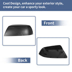 Mirror Cover Cap Set for Toyota Tundra Sequoia (2007–2021) - Silver Tone