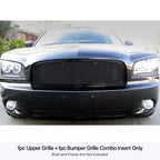 Stainless Steel Black Mesh Grille Insert for Dodge Charger (2005-2010)