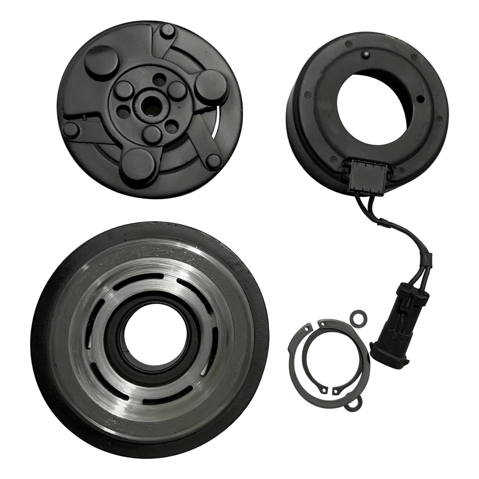 AC Compressor Clutch Replacement for Saab 9-3 2.0L (2005–2008)