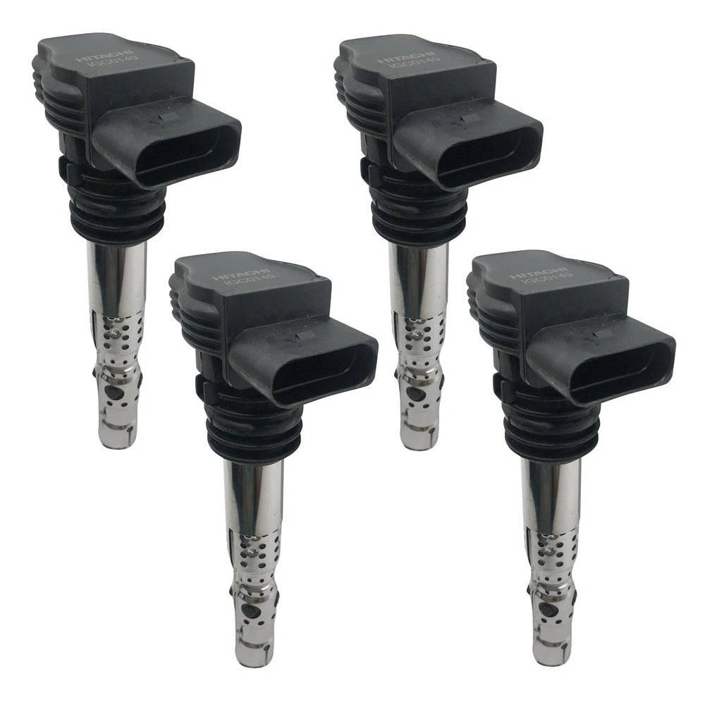 Set of 4 Ignition Coils for Audi A4 TT Quattro, VW Beetle, Golf, Jetta, Passat