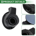 Fuel Tank Door Cap for Volkswagen Polo (2011–2018) Dark Gray