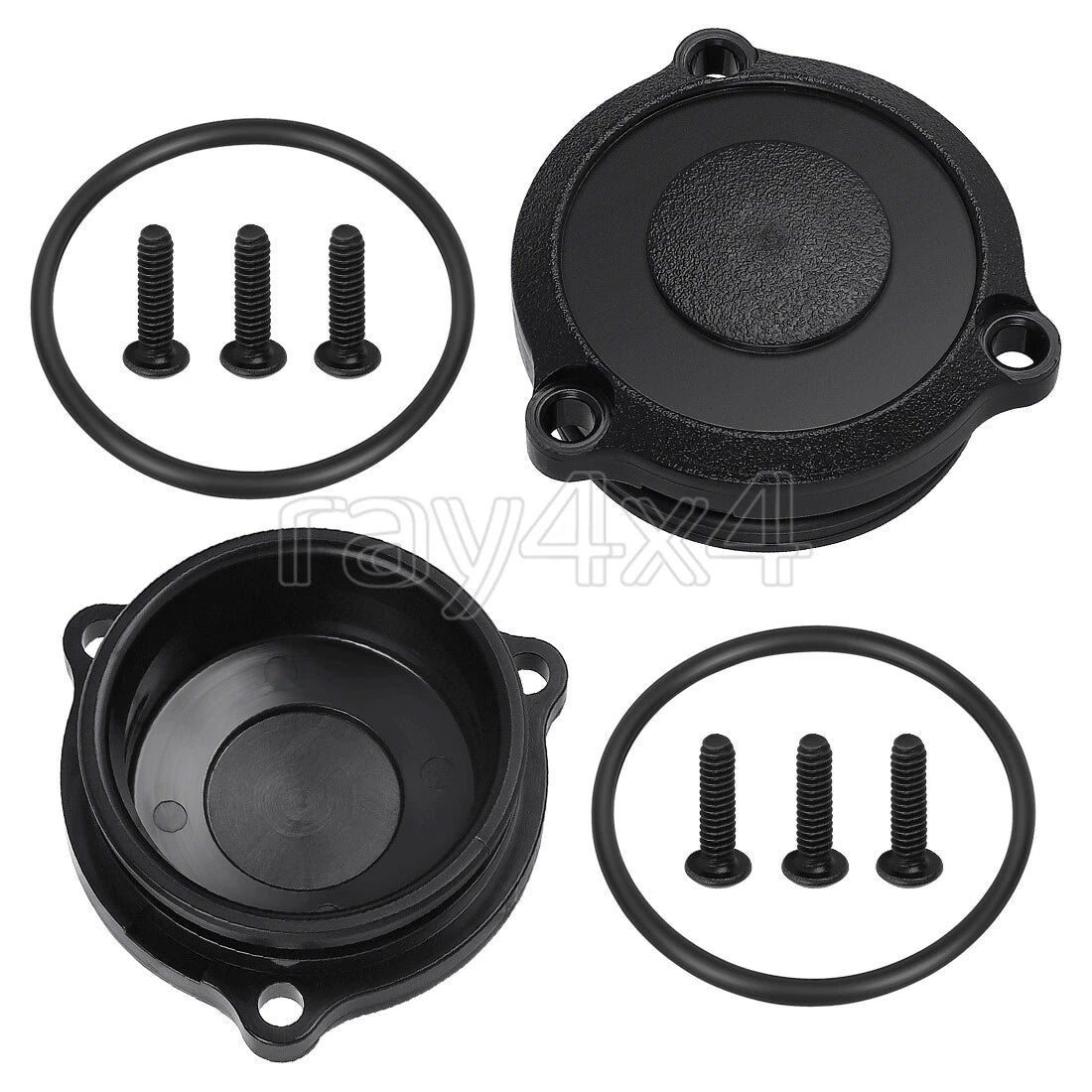 2X Front Wheel Hubcap for Polaris Ranger Sportsman 500 425 400 325 (2000–2023)